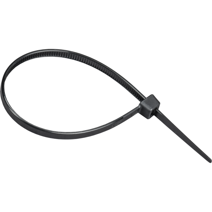 Хомут IEK UHH30-D076-300-100-K02 7,6х300мм P6,6 стандартный черный (уп.100шт)